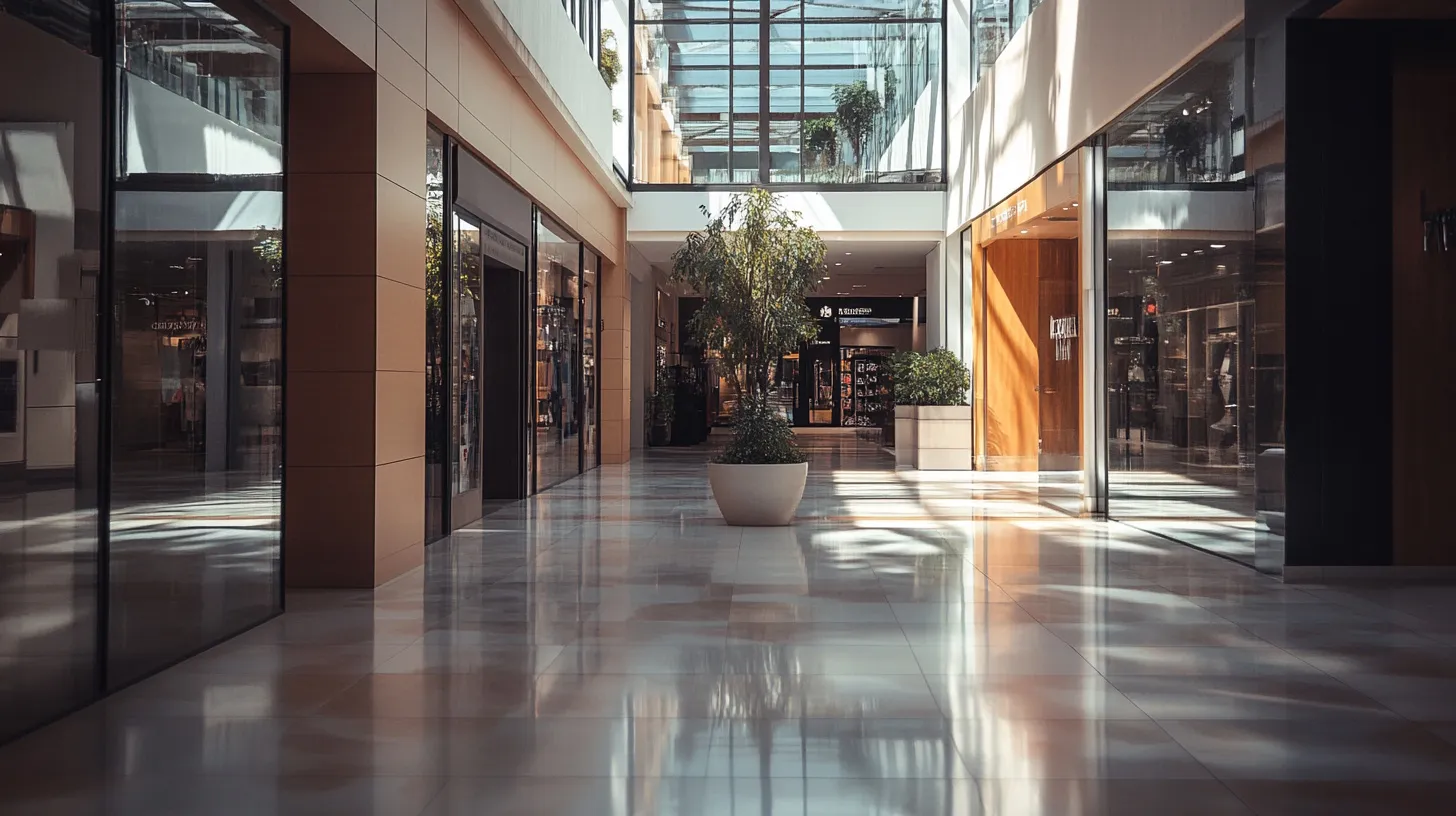Shopping mall in Cyprus