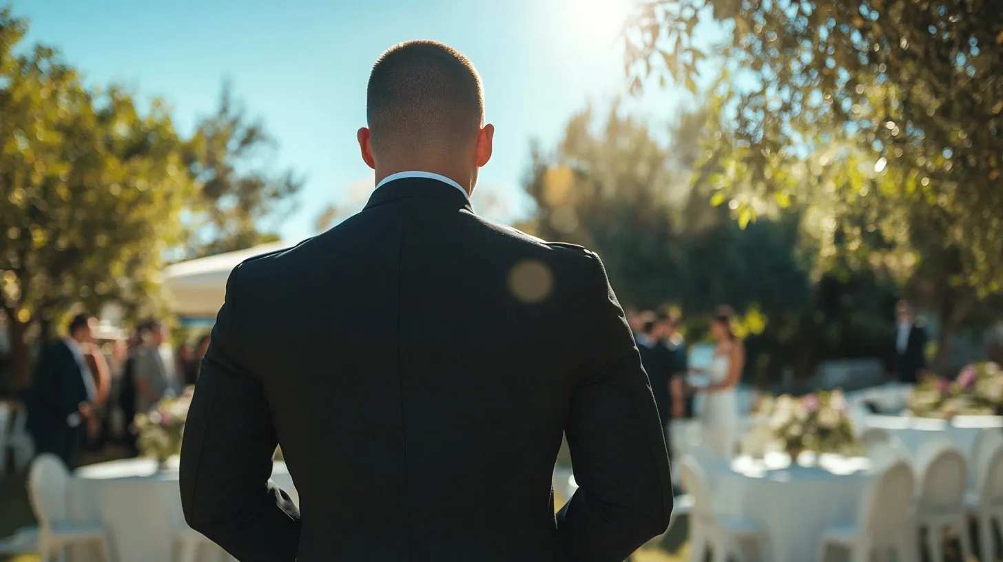 Wedding security guard